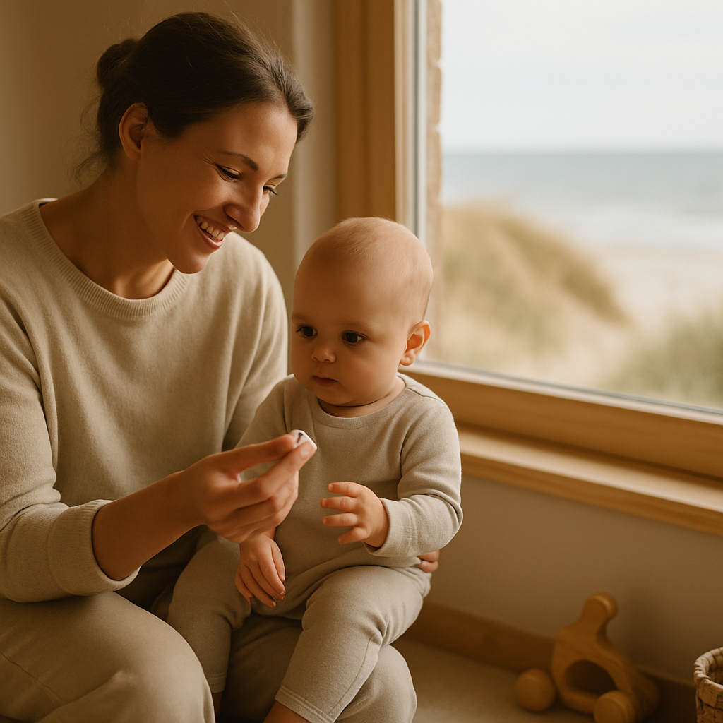 Sprachentwicklung im Babyalter fördern im Kindergarten Keitum