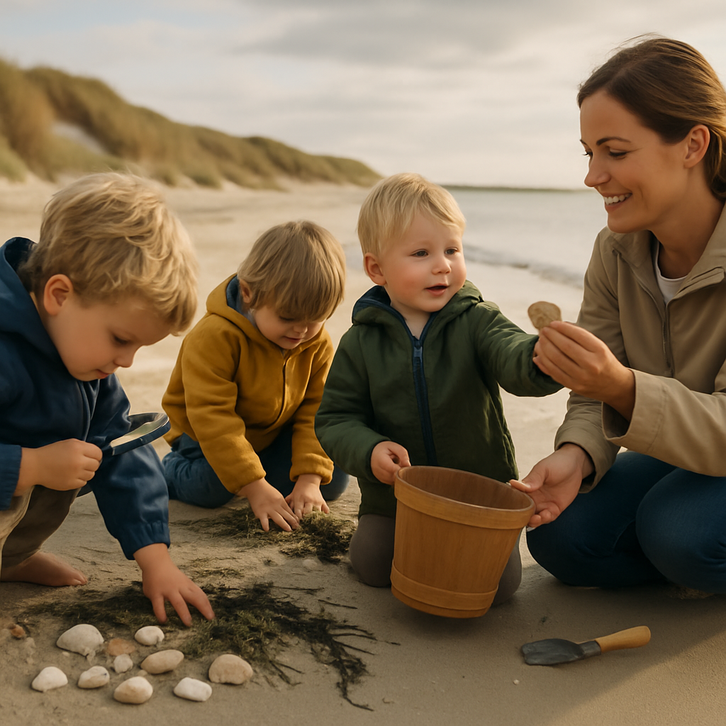 Sensorische Wahrnehmung stärken im Kindergarten Keitum auf Sylt